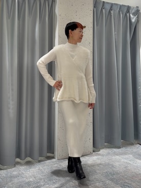 「natural couture（ナチュラルクチュール）のアイテム」を使った、はせきよさん（レディース・158cm）の秋コーディネート