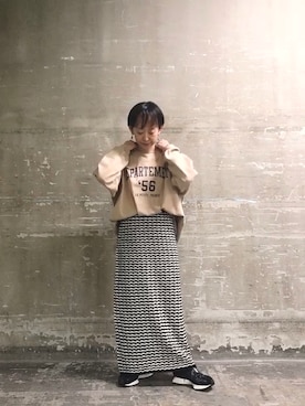 「NEW BALANCE（ニューバランス）のアイテム」を使った、はせきよさん（骨格ナチュラル・レディース・160cm）の秋コーディネート