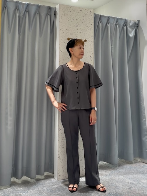 セール】〈osono〉ハイウエスト美フレアパンツ（その他パンツ