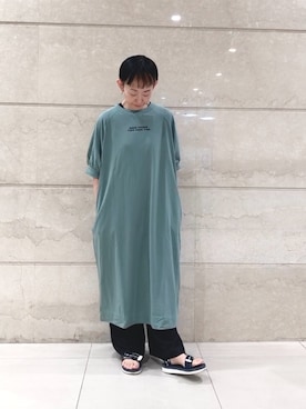 「beautiful people」｜「アイテム（その他）」を使った、はせきよさん（レディース・160cm）の夏コーディネート