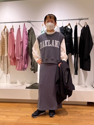 PUAL CE CIN（ピュアルセシン）の「【Du noir】ロングジレベスト