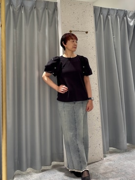 「natural couture（ナチュラルクチュール）のアイテム」を使った、はせきよさん（レディース・158cm）の春コーディネート