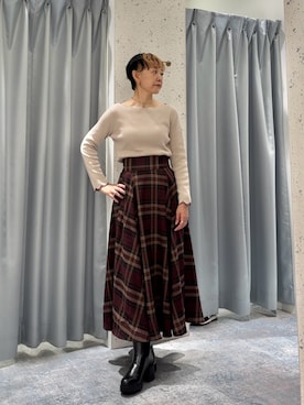 はせきよさん（レディース・160cm）の秋コーディネート