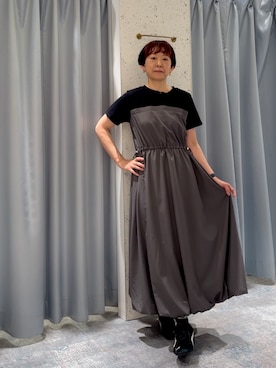 「natural couture（ナチュラルクチュール）のアイテム」を使った、はせきよさん（レディース・158cm）の春コーディネート