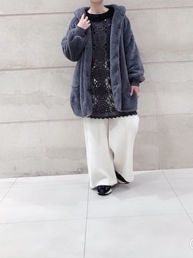 はせきよさん（レディース・160cm）の冬コーディネート