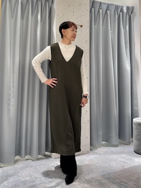 はせきよさん（レディース・160cm）の冬コーディネート