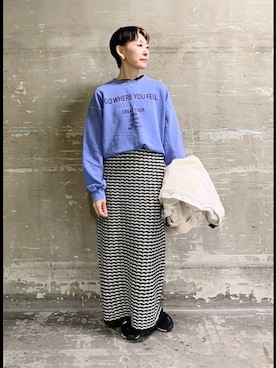 「NEW BALANCE（ニューバランス）のアイテム」を使った、はせきよさん（骨格ナチュラル・レディース・160cm）の秋コーディネート