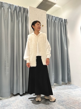 「NEW BALANCE（ニューバランス）のアイテム」を使った、はせきよさん（骨格ナチュラル・レディース・160cm）の夏コーディネート