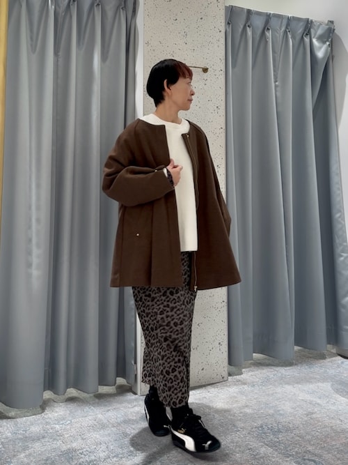 メロー使いニットプルオーバー