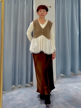 はせきよさん(レディース・158cm)の秋コーディネート