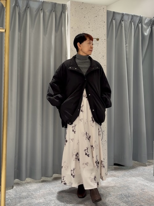 【23モデル・未使用級⭐︎】ジュンヤワタナベ 変形 ドローコードスカート S 黒 noir kei ninomiya エステルジョーゼットスカート [3M-S016-051] – CREER