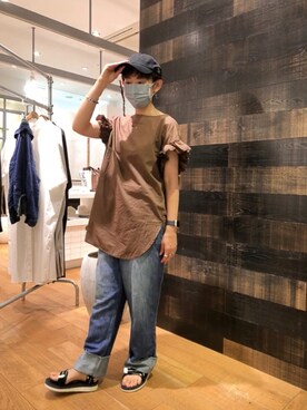 はせきよさん（レディース・160cm）の夏コーディネート