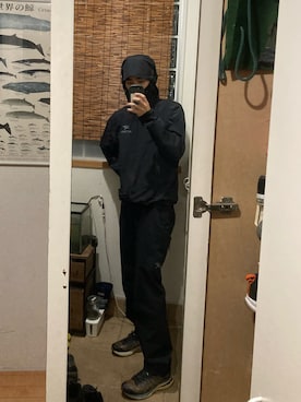 「ARC'TERYX（アークテリクス）のアイテム（パンツ）」を使った、aoyagiさん（メンズ・173cm）の秋コーディネート