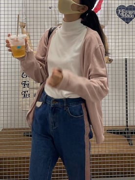 「bluebottlecoffee」｜S☀︎lさん（レディース・161cm）の冬コーディネート