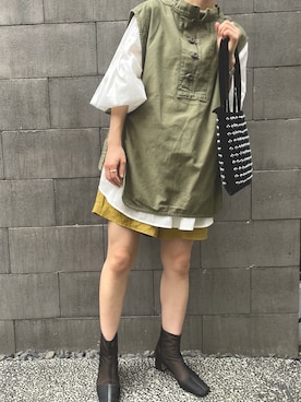 hina さん（レディース・155cm）の夏コーディネート