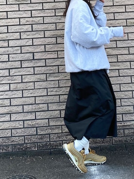 「ボア」｜「アイテム（シャツワンピース）」を使った、yukinoさん（レディース・164cm）の秋コーディネート
