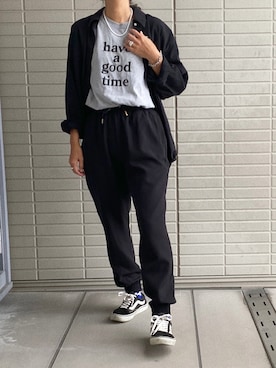 「ADER error（アーダーエラー）のアイテム（レッグウェア）」を使った、yukinoさん（レディース・164cm）の秋コーディネート