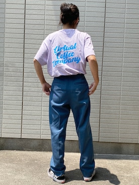 「LOOPのアイテム」を使った、yukinoさん（レディース・164cm）の夏コーディネート