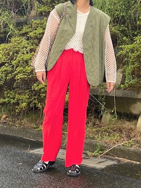 「軍物」｜yukinoさん（レディース・164cm）の夏コーディネート