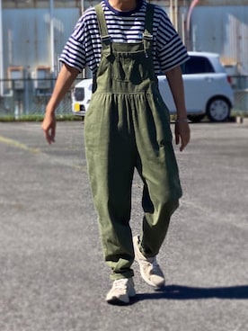 「ADER error（アーダーエラー）のアイテム（レッグウェア）」を使った、yukinoさん（レディース・164cm）の夏コーディネート