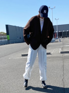 「TODAYFUL（トゥデイフル）のアイテム（カーゴパンツ）」を使った、yukinoさん（レディース・164cm）の春コーディネート