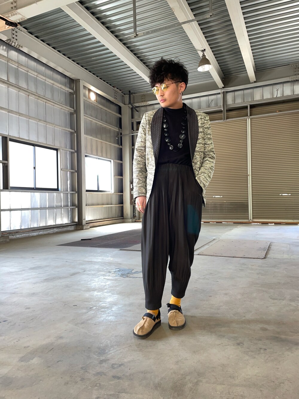 いととん|HOMME PLISSE ISSEY MIYAKEのその他パンツを使った