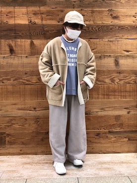 おおちゃん♡さん（レディース・156cm）の冬コーディネート