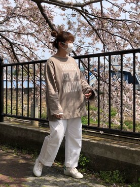 おおちゃん♡さん（レディース・156cm）の春コーディネート