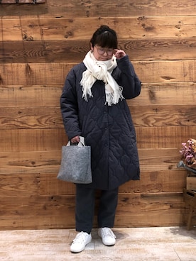 おおちゃん♡さん（レディース・156cm）の冬コーディネート