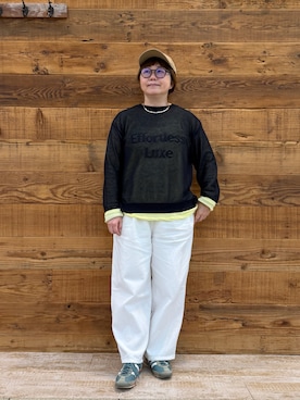 「PUAL CE CIN（ピュアルセシン）のアイテム」を使った、おおちゃん♡さん（レディース・156cm）の春コーディネート