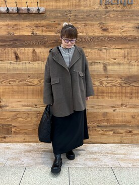 おおちゃん♡さん（レディース・156cm）の冬コーディネート