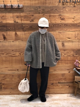 おおちゃん♡さん（レディース・156cm）の冬コーディネート