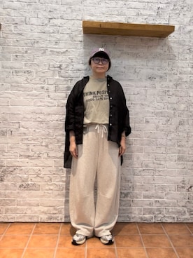 「PUAL CE CIN（ピュアルセシン）のアイテム」を使った、おおちゃん♡さん（レディース・156cm）の夏コーディネート