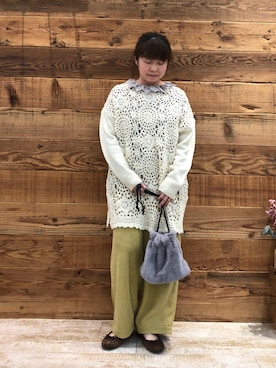 おおちゃん♡さん（レディース・156cm）の冬コーディネート