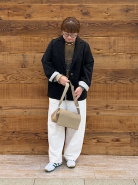 「PUAL CE CIN（ピュアルセシン）のアイテム」を使った、おおちゃん♡さん（レディース・156cm）の秋コーディネート