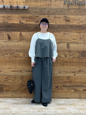 「PUAL CE CIN（ピュアルセシン）のアイテム（アクセサリー）」を使った、おおちゃん♡さん（レディース・156cm）の春コーディネート