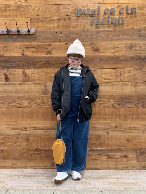 セール】中綿 リブカラーブルゾン（ブルゾン）｜PUAL CE CIN