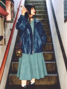 「QUEEN SHOP（クイーンショップ）のアイテム」を使った、seeさん（レディース・153cm）の夏コーディネート