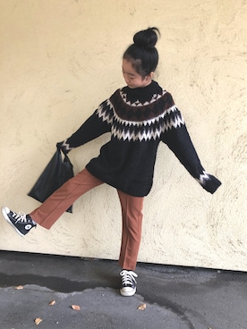 「MM6 Maison Margiela（ｴﾑｴﾑｼｯｸｽ ﾒｿﾞﾝ ﾏﾙｼﾞｪﾗ）のアイテム」を使った、elenaさん（キッズ・140cm）の秋コーディネート