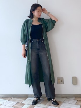 Yukinaさん（レディース・163cm）の夏コーディネート