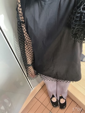 MAISON SPECIAL メゾンスペシャル メッシュトップス グレー ビックメッシュトップス【MAISON SPECIAL/メゾンスペシャル】を