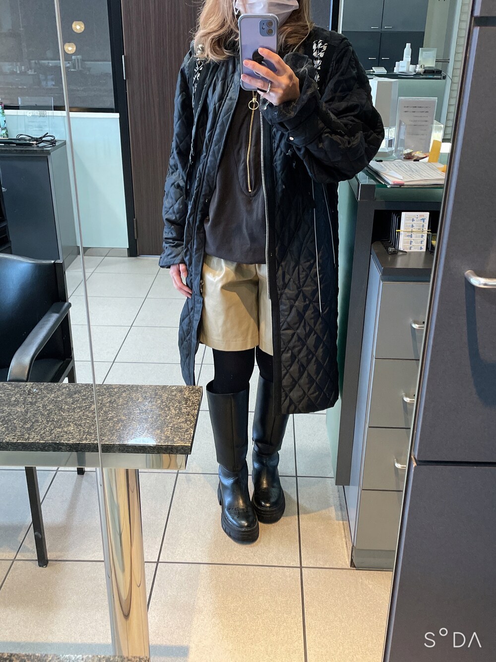 FUMIE TANAKA スタンドスウェットプルオーバー Spick & Span（スピックアンドスパン）の「#【FUMIE TANAKA】スタンド