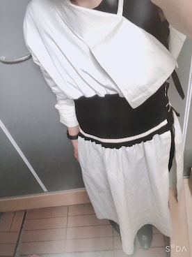 「KISHIDAMIKI（キシダミキ）のアイテム（ワンピース/ドレス）」を使った、yukinobdさん（レディース・156cm）の夏コーディネート