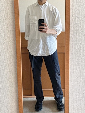 「ARROW（アロー）のアイテム」を使った、こめさん（メンズ・181cm）の秋コーディネート