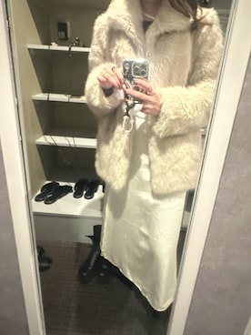 「SINOON（シヌーン）のアイテム」を使った、kaさん（レディース・167cm）の秋コーディネート