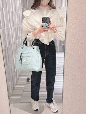 「Kitamura（キタムラ）のアイテム」を使った、kaさん（レディース・167cm）の春コーディネート