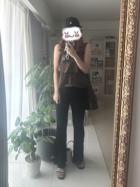「HONEY MI HONEY（ハニーミーハニー）のアイテム」を使った、kaさん（レディース・167cm）の夏コーディネート