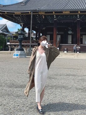 「jouetie（ジュエティ）のアイテム（その他アウター）」を使った、kaさん（レディース・167cm）の秋コーディネート