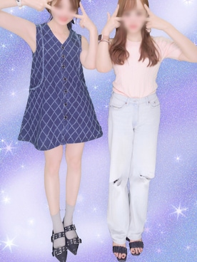 「APM Monacoのアイテム」を使った、kaさん（レディース・167cm）の夏コーディネート