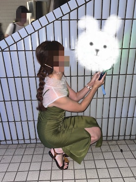 「LA BELLE ETUDE（ラベルエチュード）のアイテム（トップス）」を使った、kaさん（レディース・167cm）の夏コーディネート
